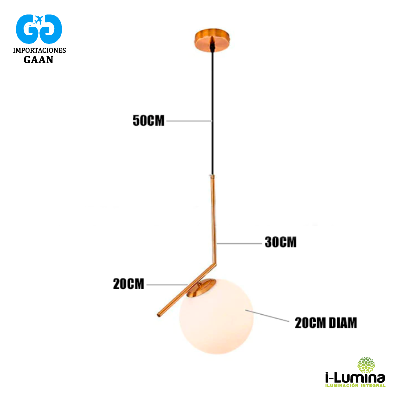 LAMPARA COLGANTE LUXURY
