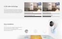 C2C CAM EZVIZ IP INT 1080P WIFI 2.4GHZ. LENTE FIJO 2.8MM