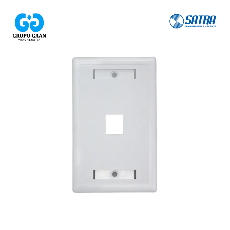 SATRA - FACE PLATE  IDENTIKIT 1 PTO BLANCO - WP-S1