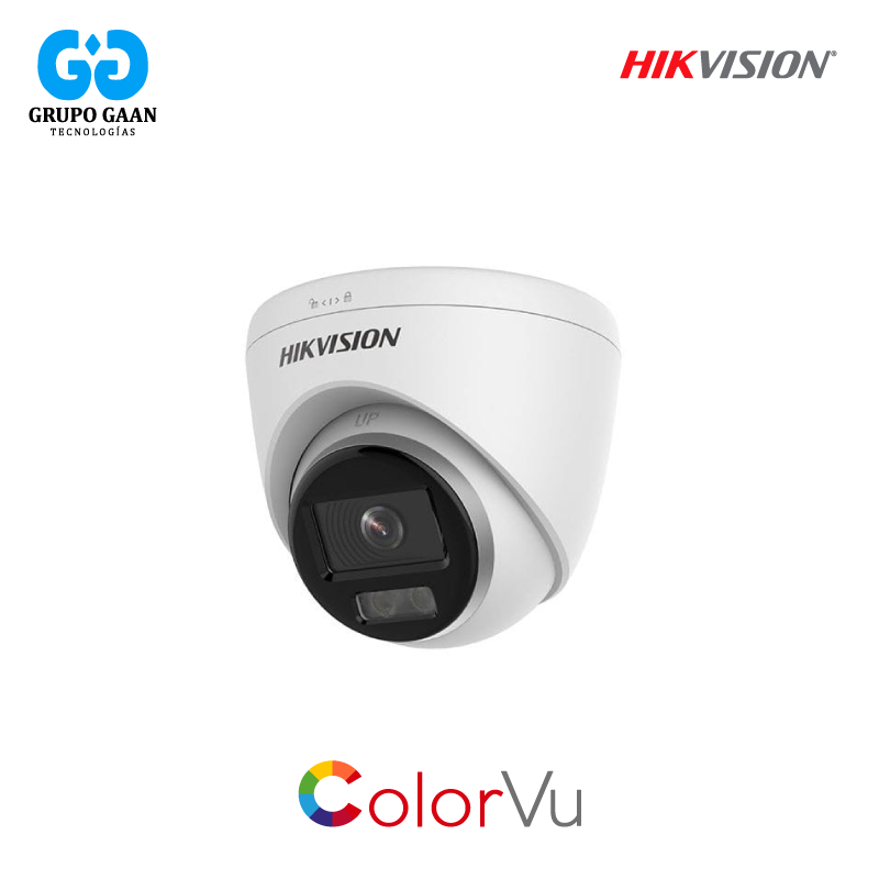 HIKVISION - COLORVU TURRET IP 4MP 2.8MM D-WDR IP67 -  HK-DS2CD1347G0-LUF