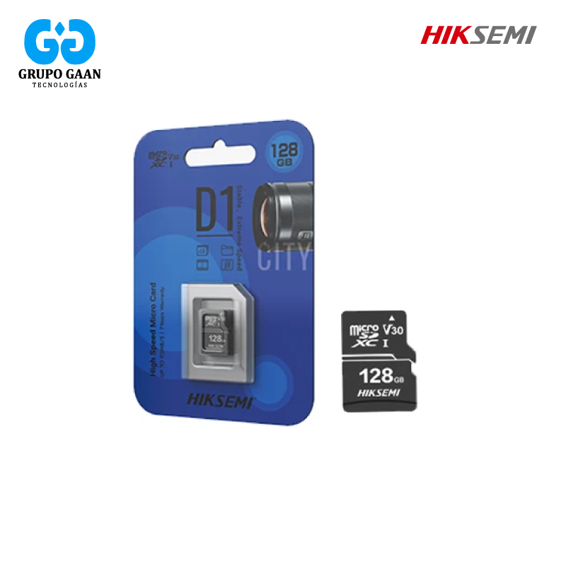 HIKSEMI - MEMORIA MICRO SD 128GB 300 USOS - HS-TF-D1 128G