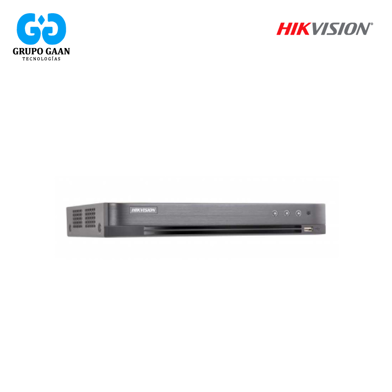 HIKVISION - DVR 16CH ACUSENSE UP TO 5MP/3K HDMI 2HDD - HK-iDS7216HQHI-M2/XT