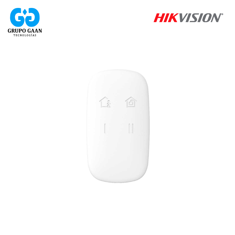 HIKVISION - PULSADOR INALAMBRICO DE ARMADO Y DESARMADO - HK-DS-PKF1-WB