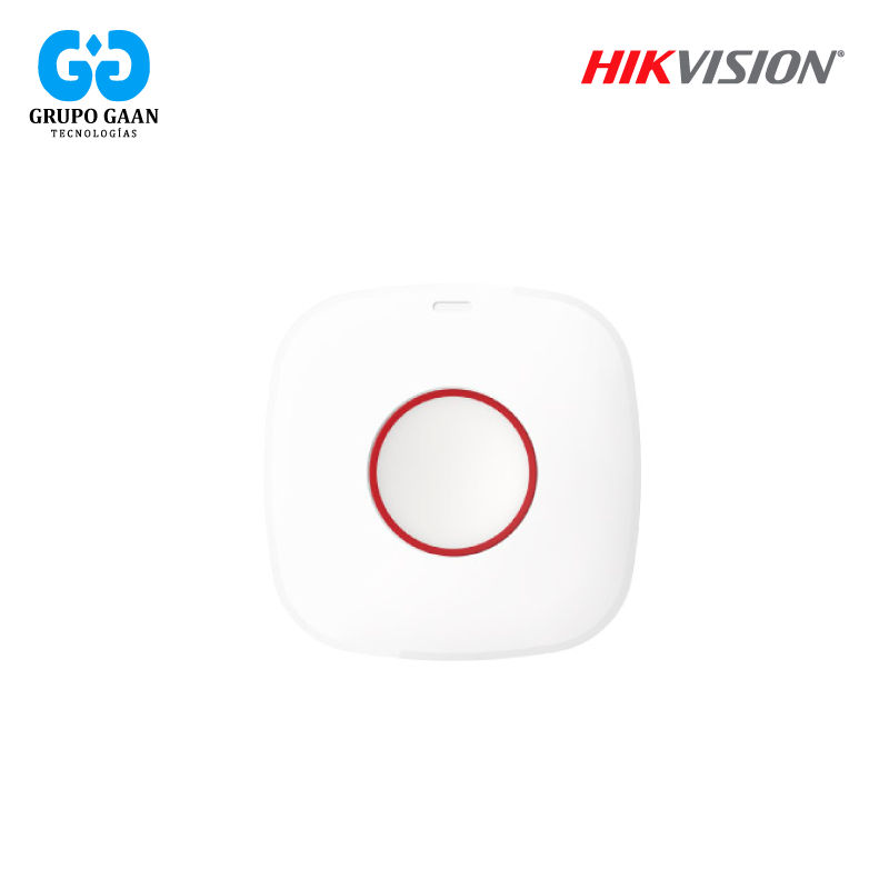 HIKVISION - PULSADOR DE EMERGENCIA INALAMBRICO - HK-DS-PDEB1-EG2-WB [MG]