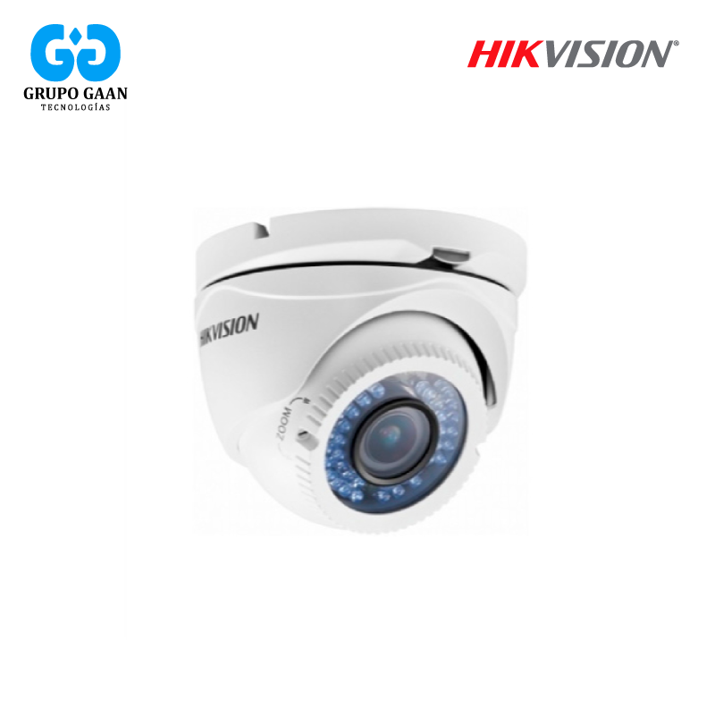 HIKVISION - DOMO INTERIOR HD 720P C/ILUMINADOR IR LENTE 2.8MM - HK-DS2CE56C0T-VFIR3F