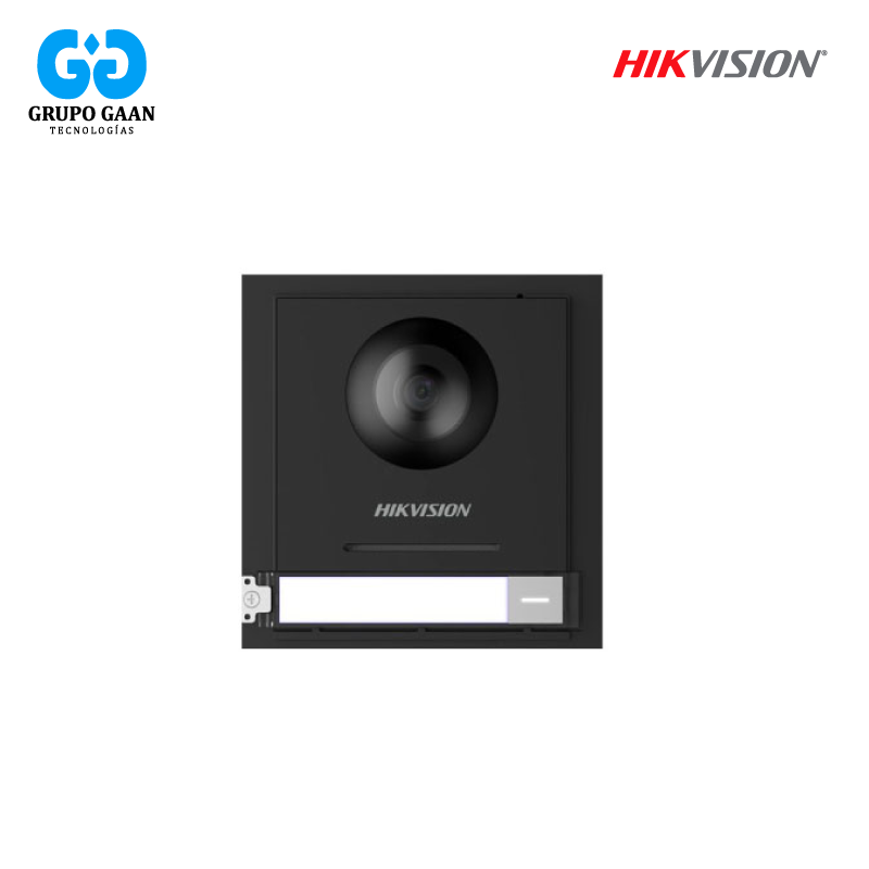 HIKVISION - CAMARA VIDEO PORTERO 2MP C/1 BOTON OJO DE PEZ - HK-DS-KD8003-IME1