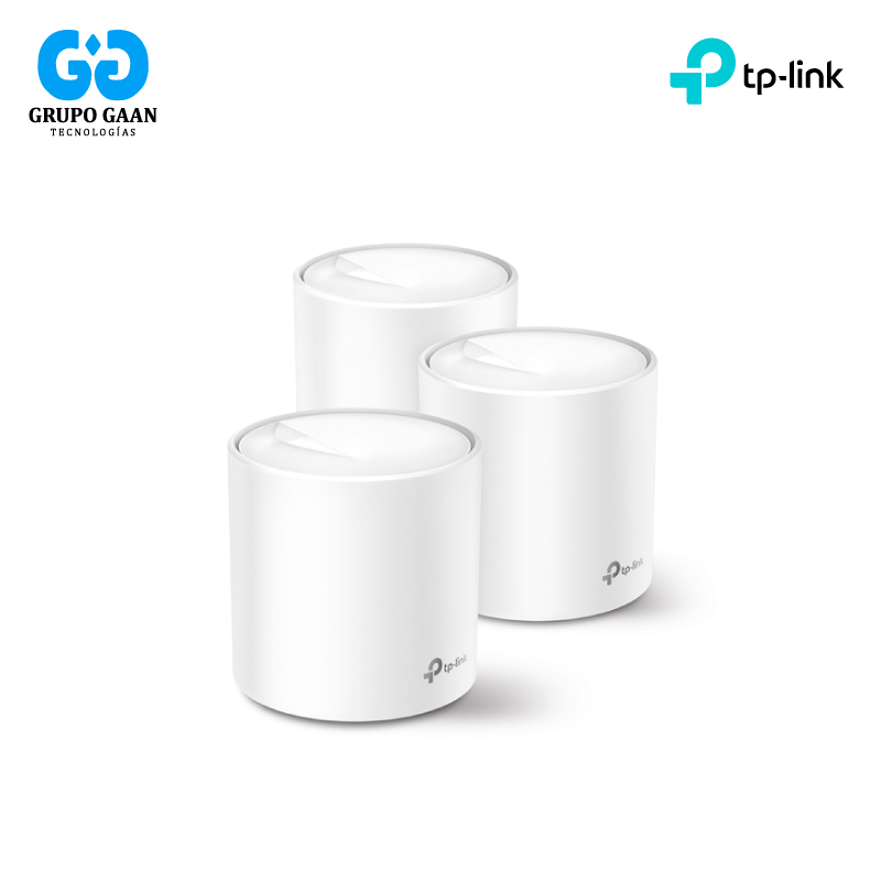 TP-LINK - SISTEMA WIFI 6 MESH AX1800 (PACK X 3) - TP-DECO-X20(3P)