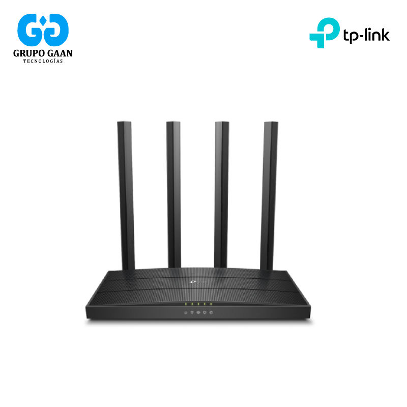 TP-LINK - ROUTER WIFI DOBLE BANDA 2.4-5GHZ 6 ANTENAS - TP-ARCHER-C80