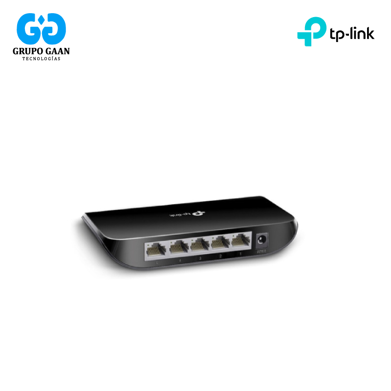 TP-LINK - SWITCH 5P GIGABIT. CASE PLASTICO - TP-TL-SG1005D
