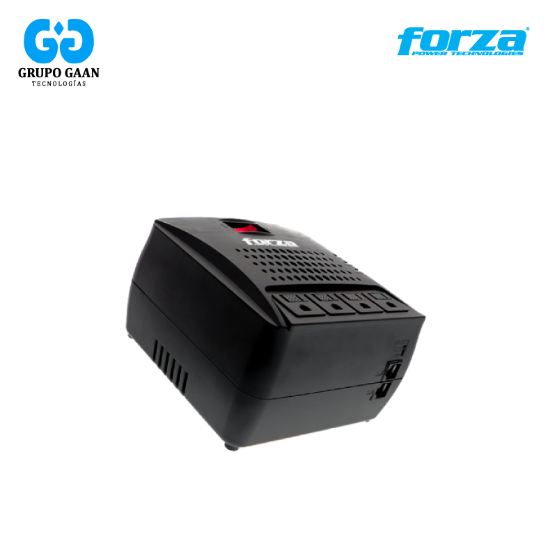 FORZA - ESTABILIZADOR 4 TOMAS/3000VA/1500W 220V - FZ-FVR-3002