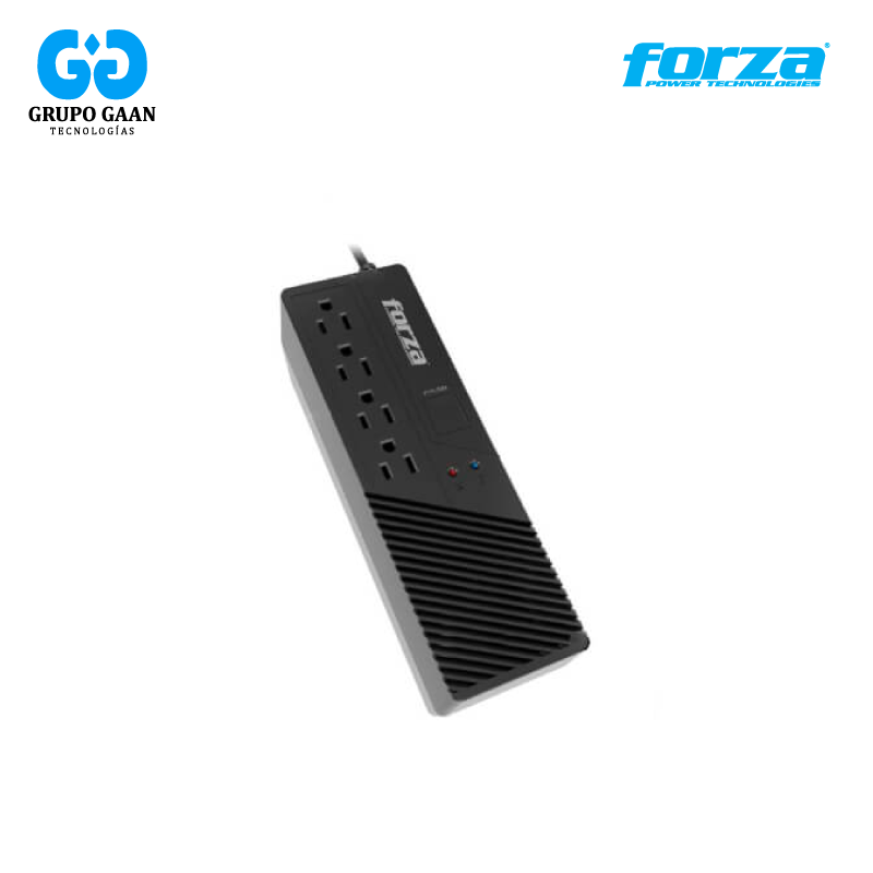 FORZA - ESTABILIZADOR 4 TOMAS /1000VA/500W - FZ-FVR-1012
