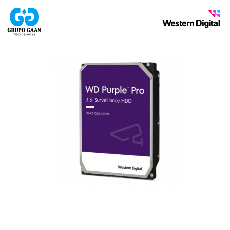 DISCO DURO WESTER DIGITAL PURPLE PRO WD 10 TERAS - SE-HDD10TB-PRO