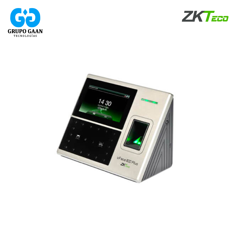 ZKTECO - CONTROL DE ACCESO Y ASISTENCIA BIOMETRICO - ZK-UFACE800PLUS