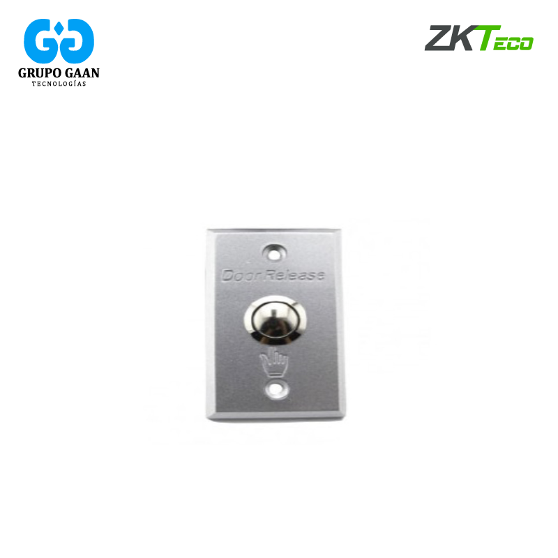 ZKTECO - BOTON DE SALIDA METALICO - ZK-EX800A