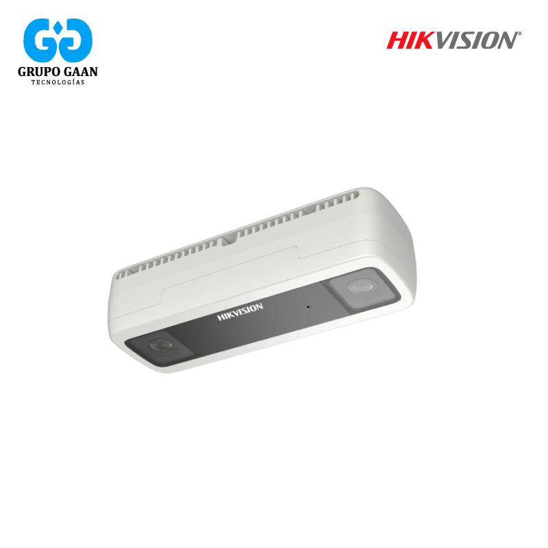 HIKVISION - CAMARA IP CONTEO DE PERSONAS DE 2 LENTES 2MM - HK-DS2CD6825G0/C-IVS