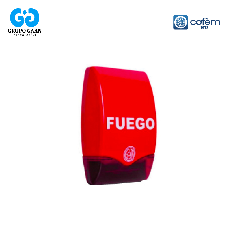 COFEM - SIRENA EXTERIOR VERTICAL A 24V PLASTICA - CO-CAEPL