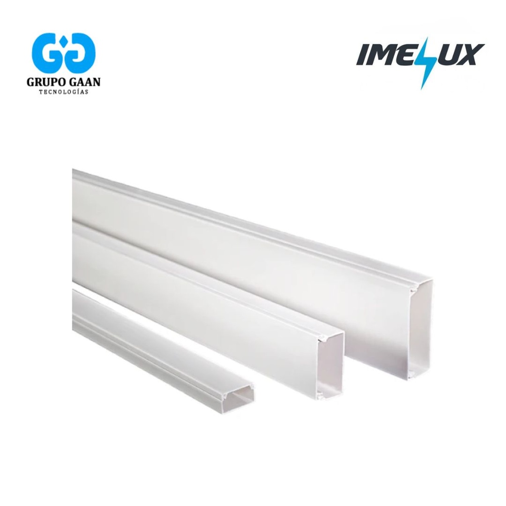 IMELUX - CANALETA  ADHESIVA 59 x 22  BLANCO [JG]
