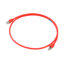COMMSCOPE - PATCH CORD RED S/FTP CAT6A 1 MTS - 1711080-1 [JG]