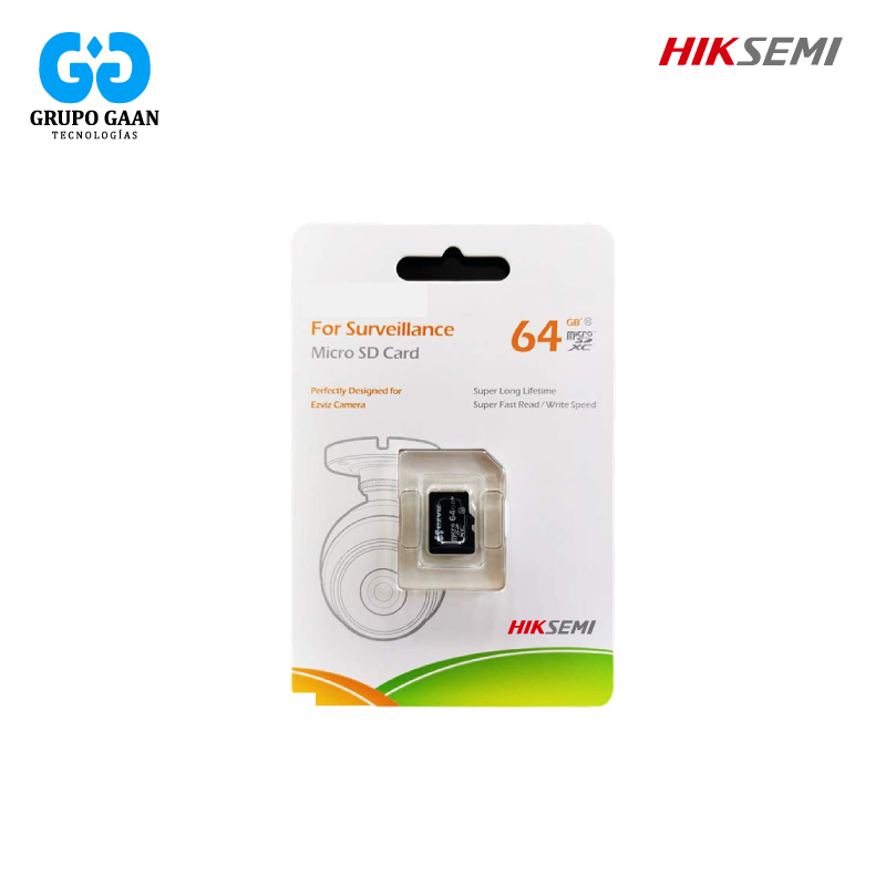 HIKSEMI - MEMORIA  MICRO SD 64GB - CS-CMT-CARDT64G-D [MG]