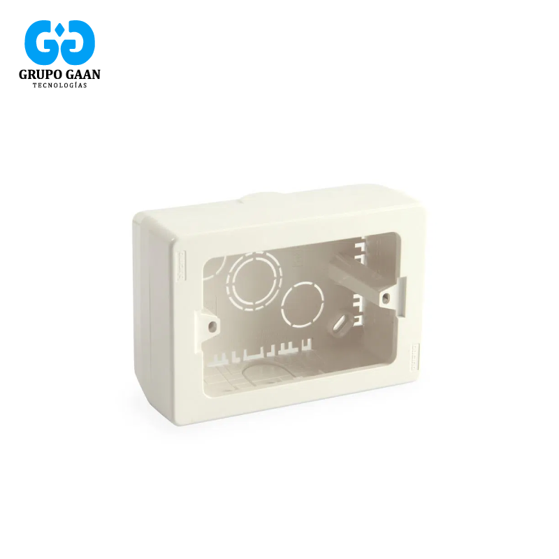 CAJA DE LUZ PARA SOBREPONER UNIVERSAL 4 x 2