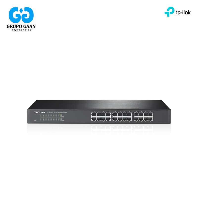 TP-LINK - SWITCH 24P 10/100 MBPS - TL-SF1024