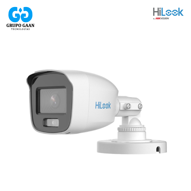 HILOOK - 2MP DUAL LIGHT AUDIO FIXED TUBO CAMARA - THC-B127-LPS