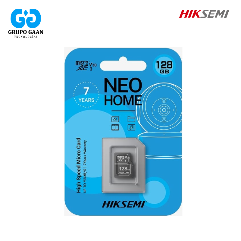HIKSEMI - MICRO SD CARD 128GB NEO HOME - HS-TF-D1/128GB