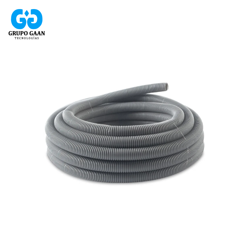 CORRUGADO PVC GRIS 1-1/2PULG X 50MTS