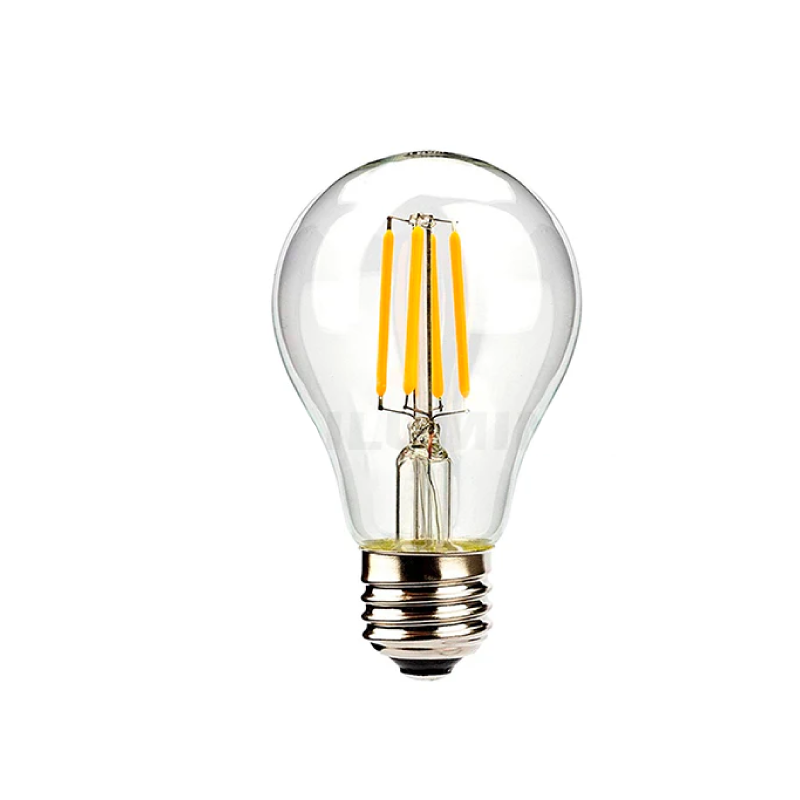 FOCO LED TIPO PERA A60 TRANSP 4W