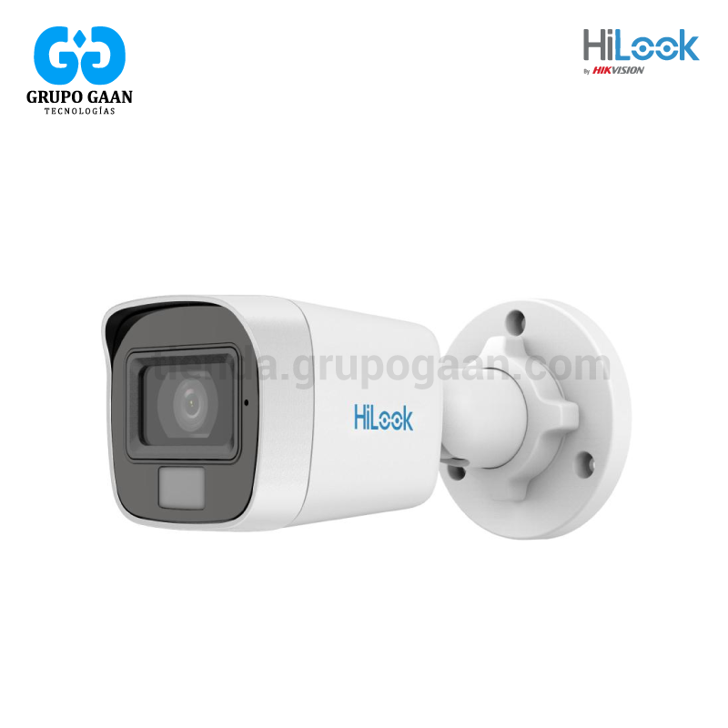 HILOOK – CÁMARA TUBO 2MP COLORVU HÍBRIDA C/AUDIO - THC-B129-LPS