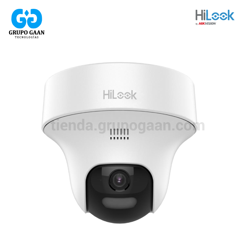HILOOK – CÁMARA DOMO 2MP COLORVU HÍBRIDA 40M C/AUDIO BIDIRECCIONAL - THC-T127-PTLTS