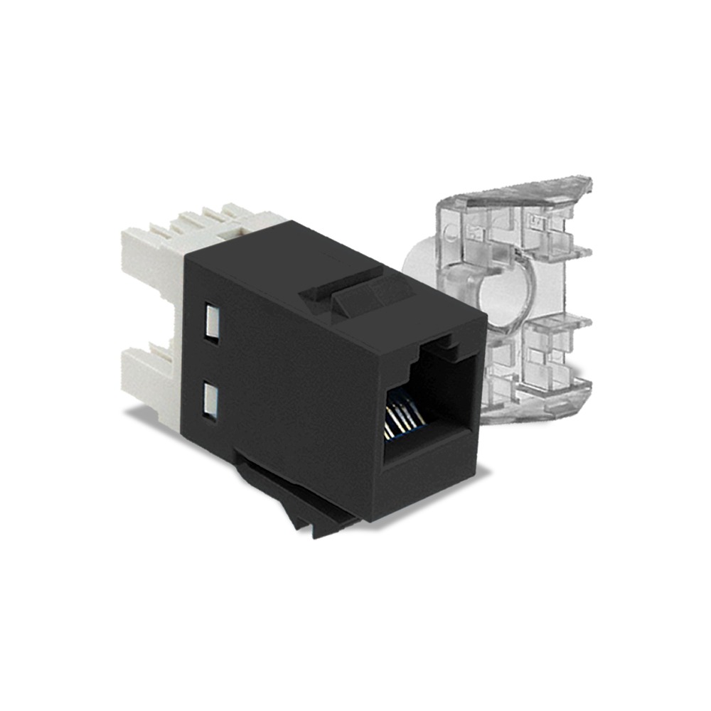 LT-USA - JACK RJ 45 CAT.6 NEGRO
