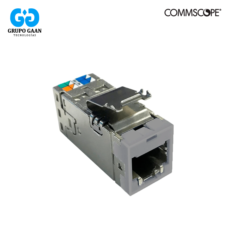 COMMSCOPE - JACK RJ45 TWIST SLX CAT 6A GRIS BLINDADO - 2153449-4 [JG]