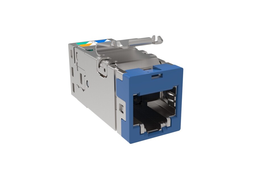COMMSCOPE - JACK RJ45 TWIST SLX CAT 6A AZUL BLINDADO - 2153449-6 [JG]