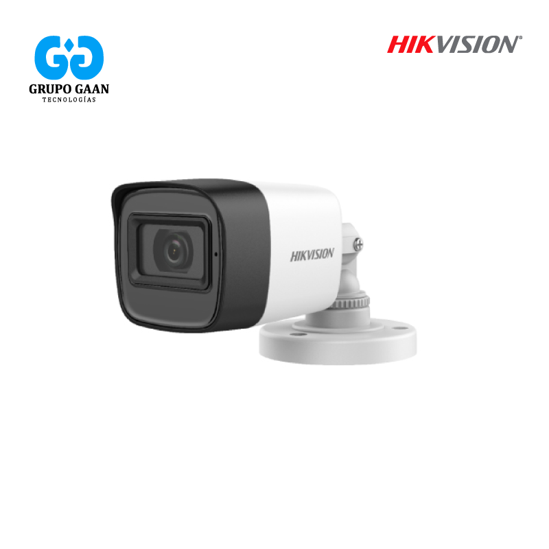HIKVISION - TUBO 1080P EXT CON IR 25M L2.8MM Y AUDIO - 12VDC - HK-DS2CE16D0T-ITPFS