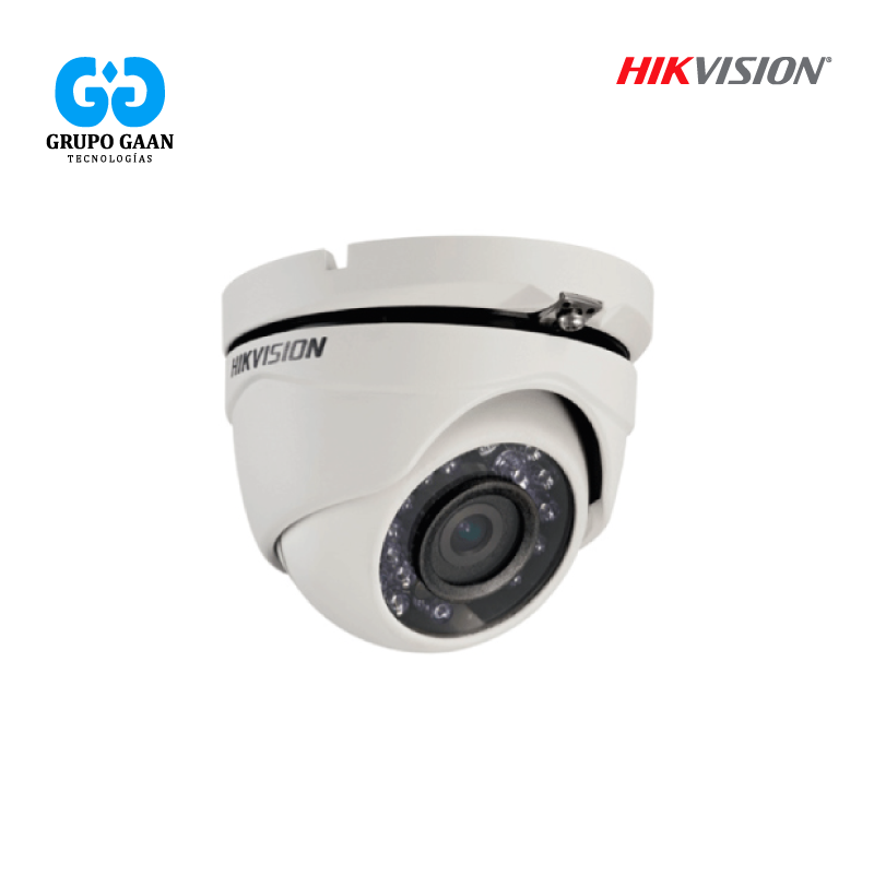 HIKVISION - DOMO 4 EN 1 HD-TVI 2MP D/N IR 25M L2.8 - 12VDC - DS-2CE56D0T-IRMF
