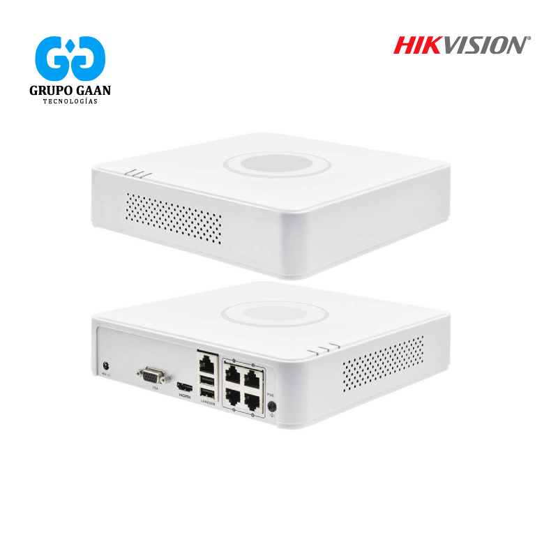 HIKVISION - NVR 4CH 1 SATA - HK-DS7104NI-Q1