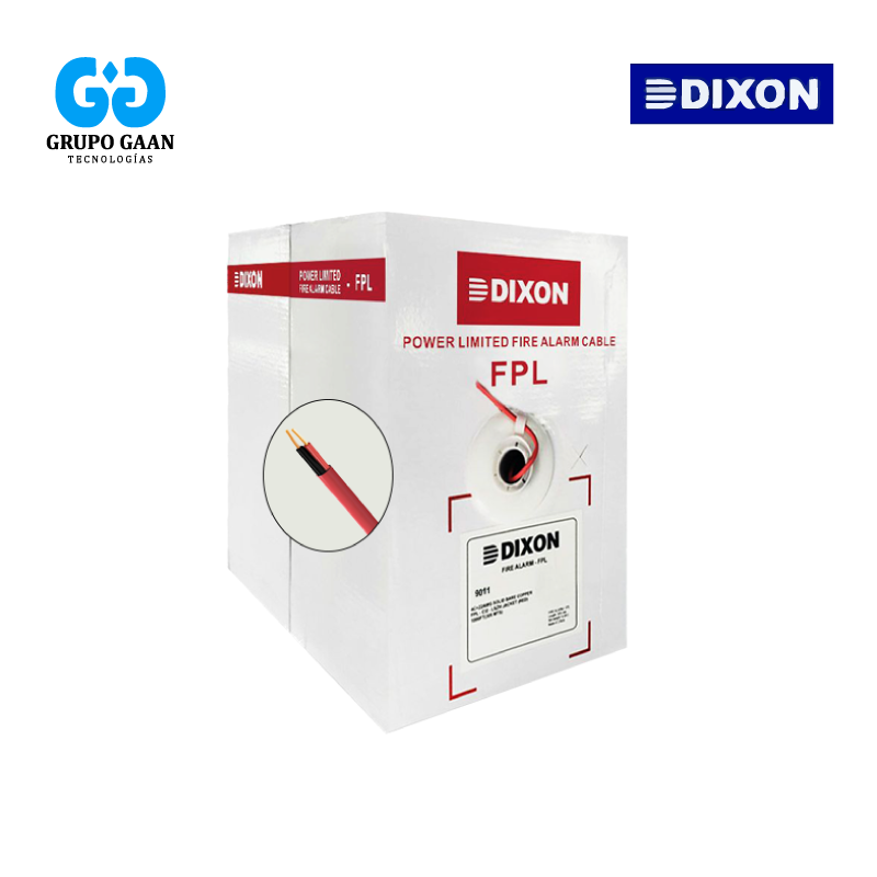 DIXON - FIRE ALARM CABLE FPL 2X16AWG FPL PVC 300M - 9011 [JG]