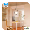 LAMPARA COLGANTE MIRANDA LUX BLACK LED