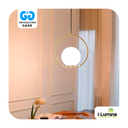 LAMPARA COLGANTE TRAZZO LUX GOLD