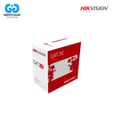 HIKVISION - ROLLO DE CABLE UTP 4 PARES CATEGORIA 5E EXTERIOR - HK-DS-1LN5EO-UU/E