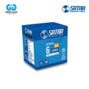 SATRA - CABLE UTP CAT 6 LSZH3-22 24AWG 305MT INTERIORES AZUL SATRA x ROLLO