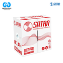 SATRA - CABLE CAT6 UTP-LSZH1 24AWG 305MT INTERIORES GRIS