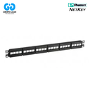 PANDUIT-NETKEY - PATCH PANEL DE 24 PUERTOS VACIO 1RU - NKFP24Y [MG]