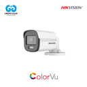 HIKVISION - TUBO 5MP COLORVU LENTE 2.8MM C/ AUDIO (HIBRIDA) - HK-DS2CE10KF0T-LFS