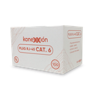PLUG RJ45 CAT6 CAJA/100 UND KONEXXION